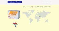 Desktop Screenshot of lidocaine-pierrel.com